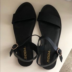 soda sandals!